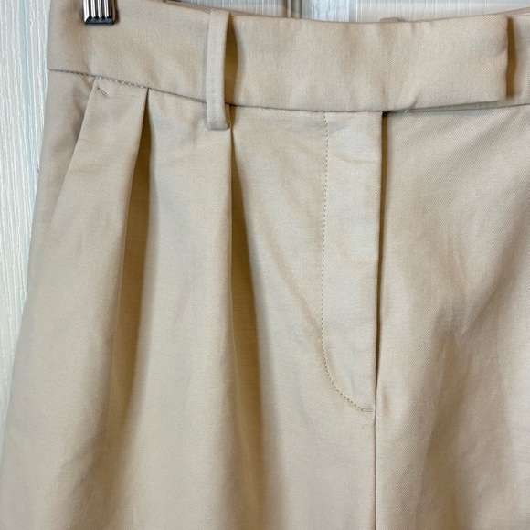 Banana Republic Cruise Wide Leg Pant High Waisted Maverick Tan Women’s 2 Petite - Picture 8 of 13